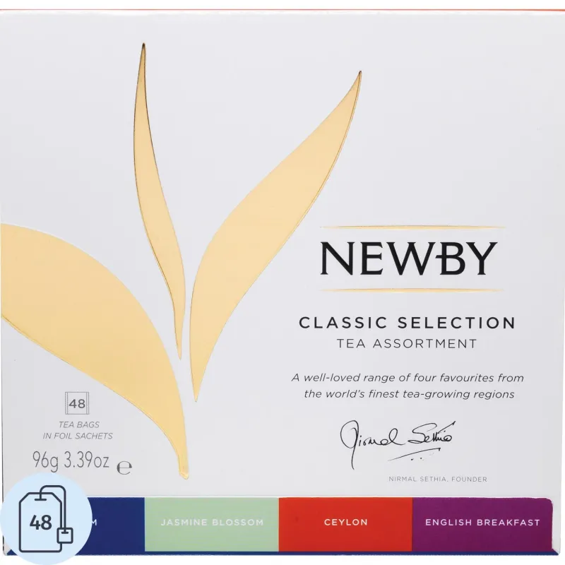 Чай Newby Классик Селекшн черный 48 пакетиков Чай Newby Классик Селекшн черный 48 пакетиков