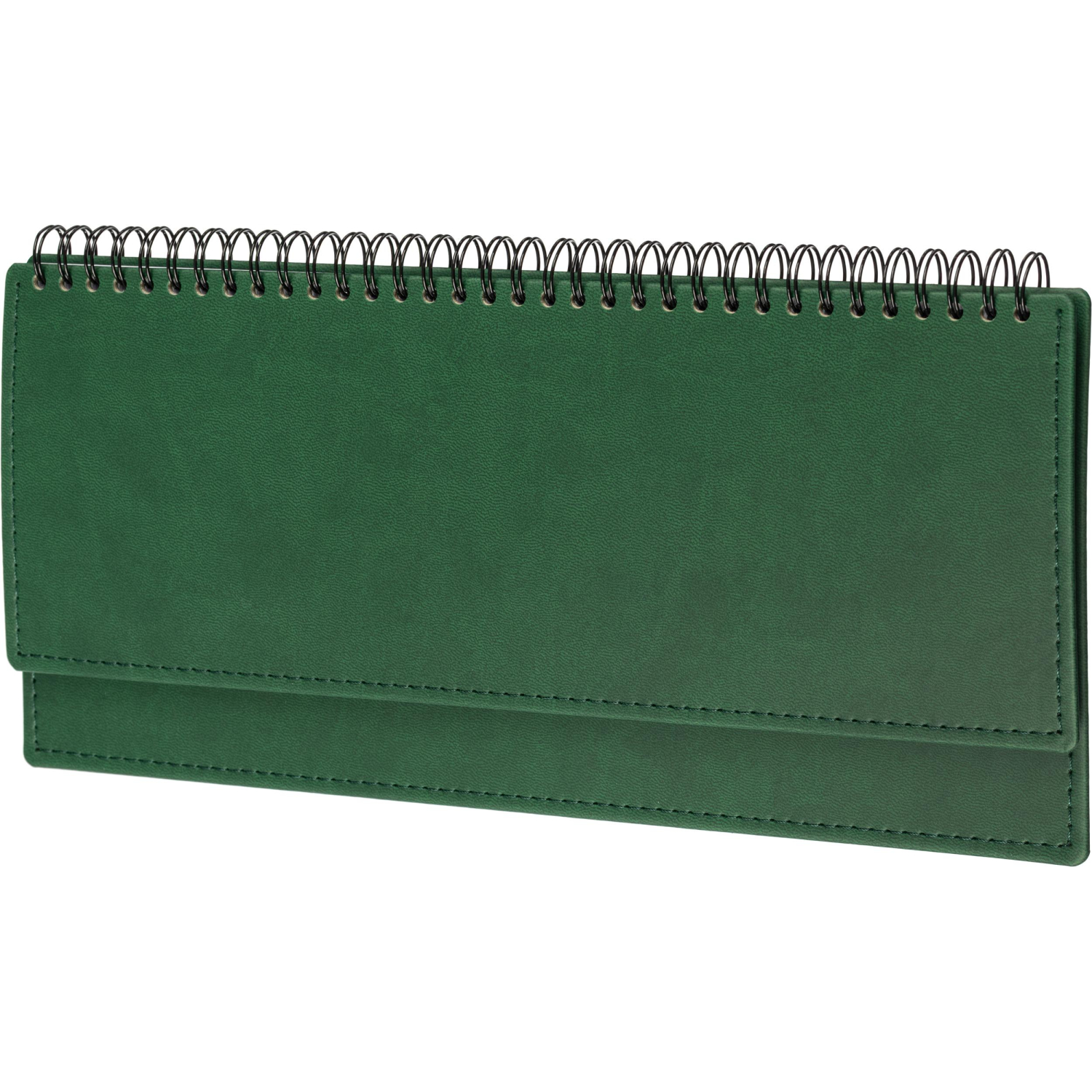 Планинг датированный 2026, зеленый 303х150 мм, 120 стр,АТТАСНЕ Вива