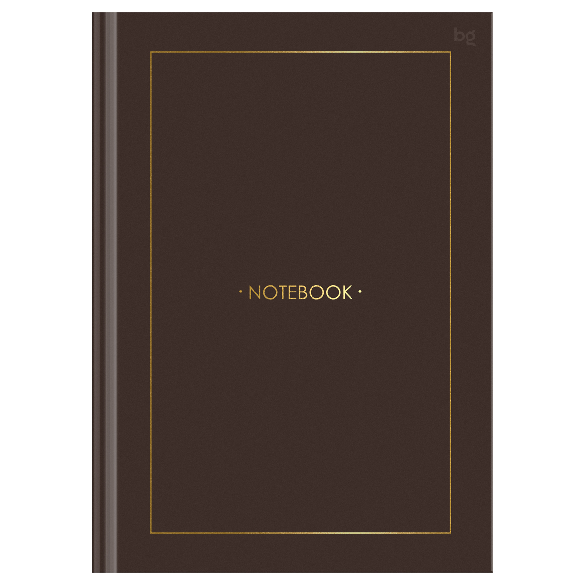 Бизнес-блокнот А5, 80л., евроформат, BG "Minimal", глянцевая ламинация, тиснение фольгой