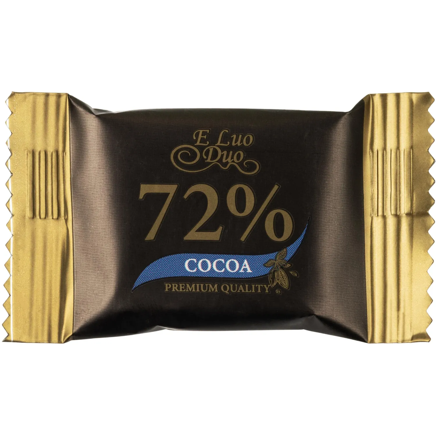 Шоколад порционный Konfesta горький 72%, 5гx220шт, 1100г/уп