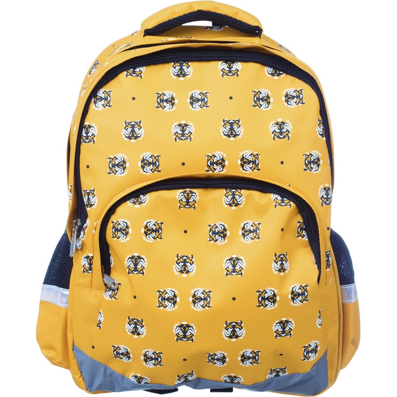 Рюкзак школьный №1School Tigers желтый