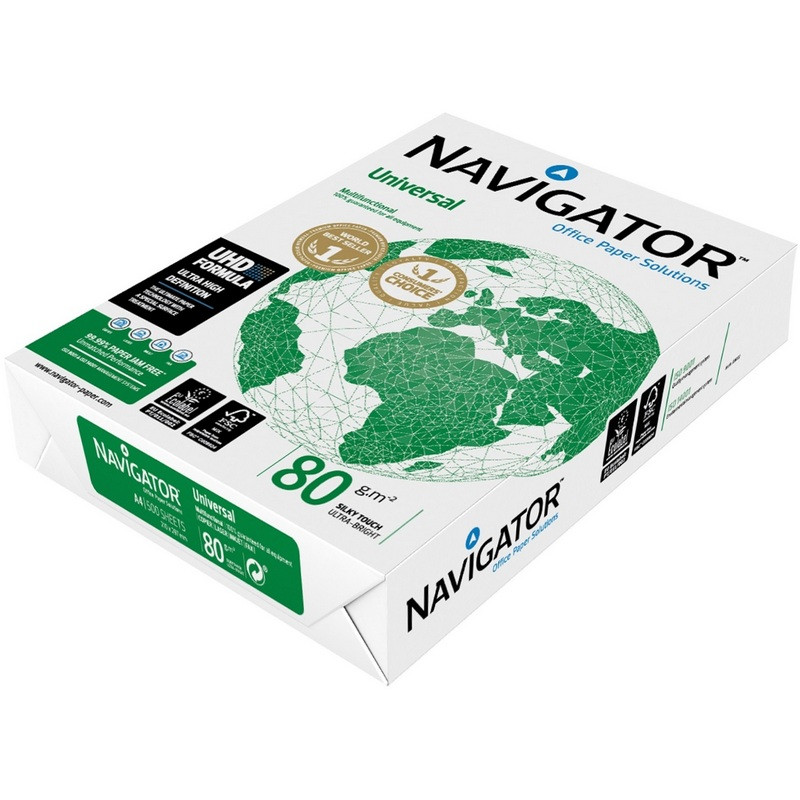 Бумага Navigator Universal (А4, марка А, 80 г/кв.м, 500 л)