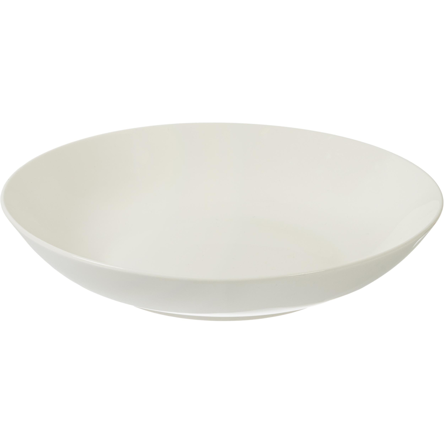 Тарелка суповая Makalu фарфор 20.3 см 700 мл белая (6 штук в упаковке)