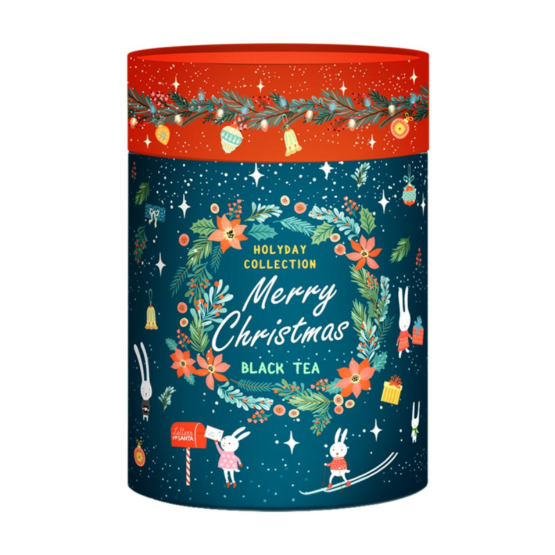 Чай черный Merry Christmas Earl Grey, в тубусе, т.м. TeaTale НГ