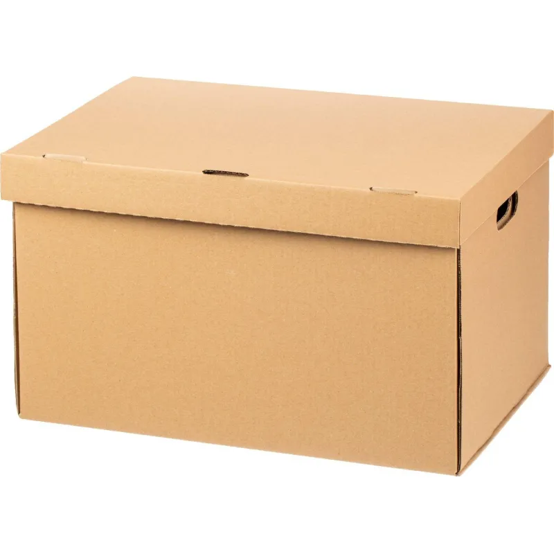 Короб архивный Attache Делопроизводство с крышкой 480х325х295мм, Т24