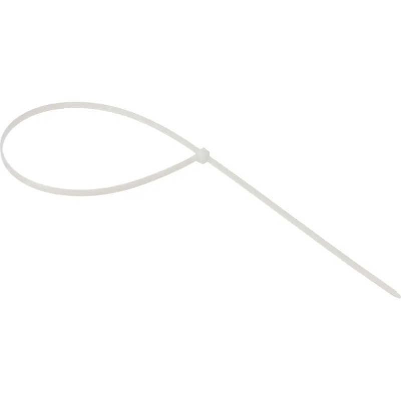 Хомут стяжка нейлоновая TOPFORT 5х500 (4,8х500 мм) белый 100 шт/уп