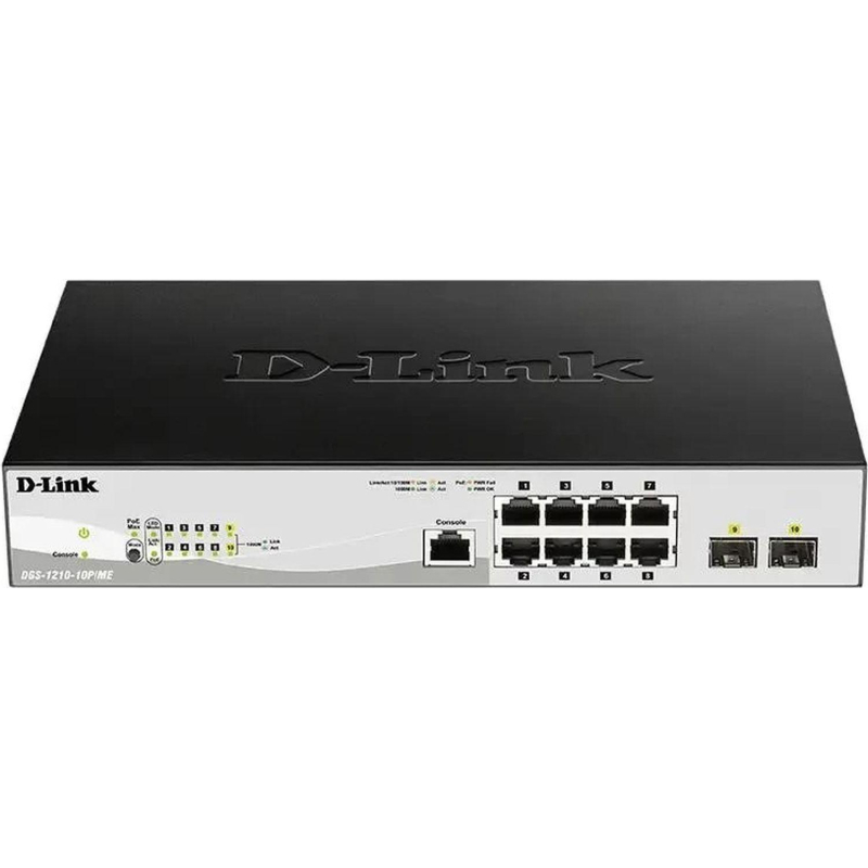 Коммутатор D-Link DGS-1210-10P/ME/B1A