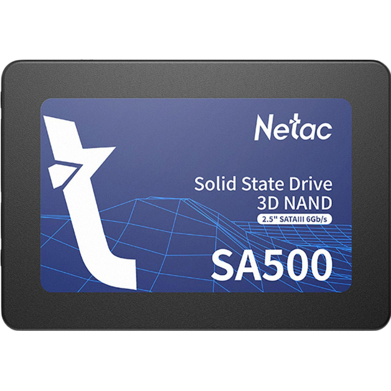 SSD накопитель Netac SSD SA500 2.5 1TB SATA 3D NAND(NT01SA500-1T0-S3X)