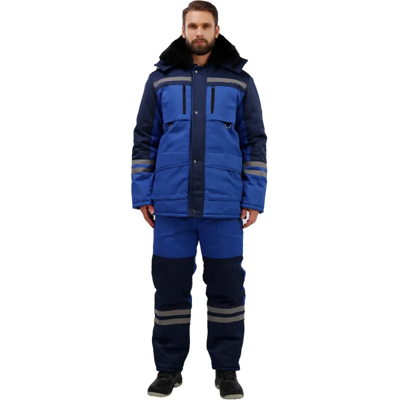 Костюм рабочий зимний муж з03-КПК вас/син (р.48-50) 194-201