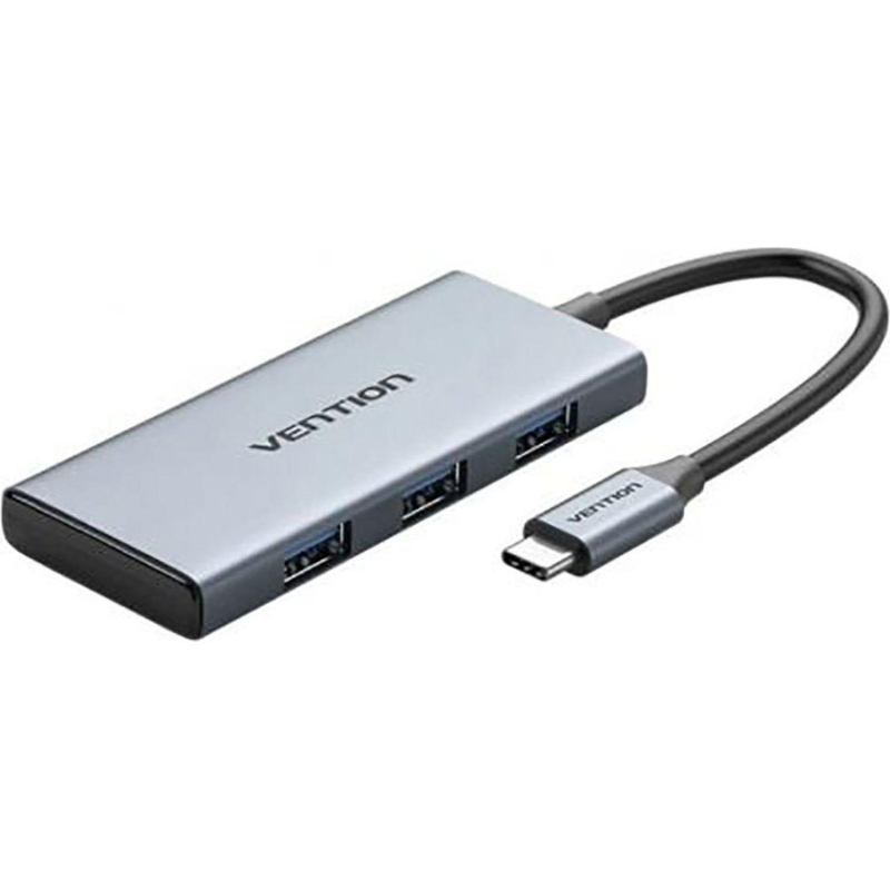 Разветвитель Vention (TOOHB) USB Type C 6 в 1