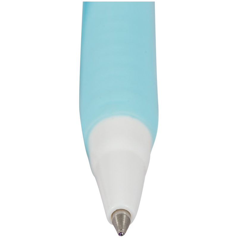 Ручка шариковая автоматическая Uni "Jetstream SXN-101-07FL" синяя, 0,7мм, грип, бирюзовый корпус
