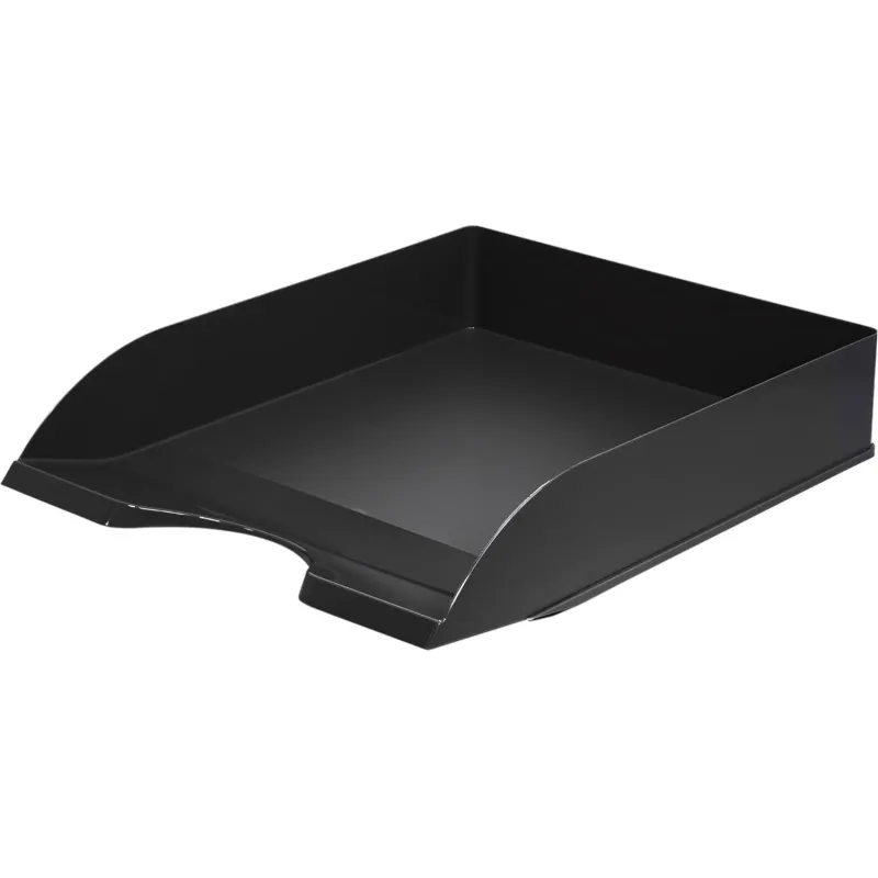 Лоток для бумаг горизонтальный Attache Космос черный