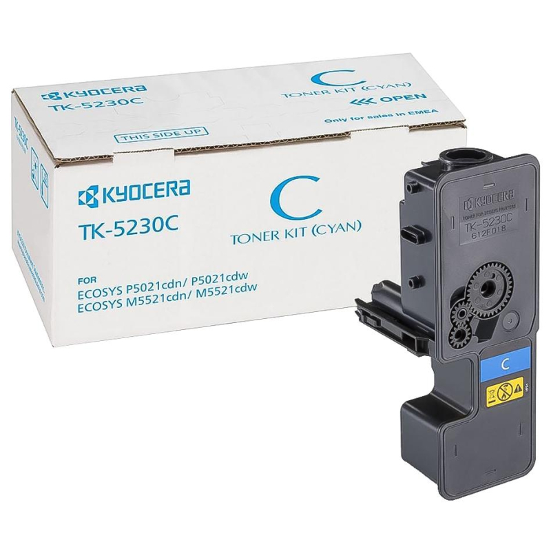 Тонер-картридж Kyocera TK-5230C 1T02R9CNL0 голубой оригинальный