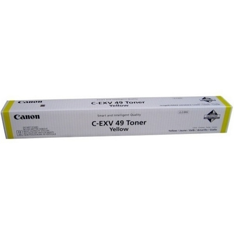 Тонер CANON C-EXV49 Y Yellow для iR ADV C3320/3320i/3325i/3330i/3530i/3525i/3520i 19 000 стр 8527B002 совместимый