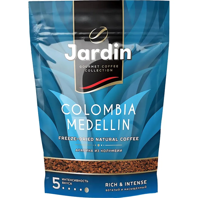 Кофе Jardin Colombia Medellin раств . субл . 150 г пакет