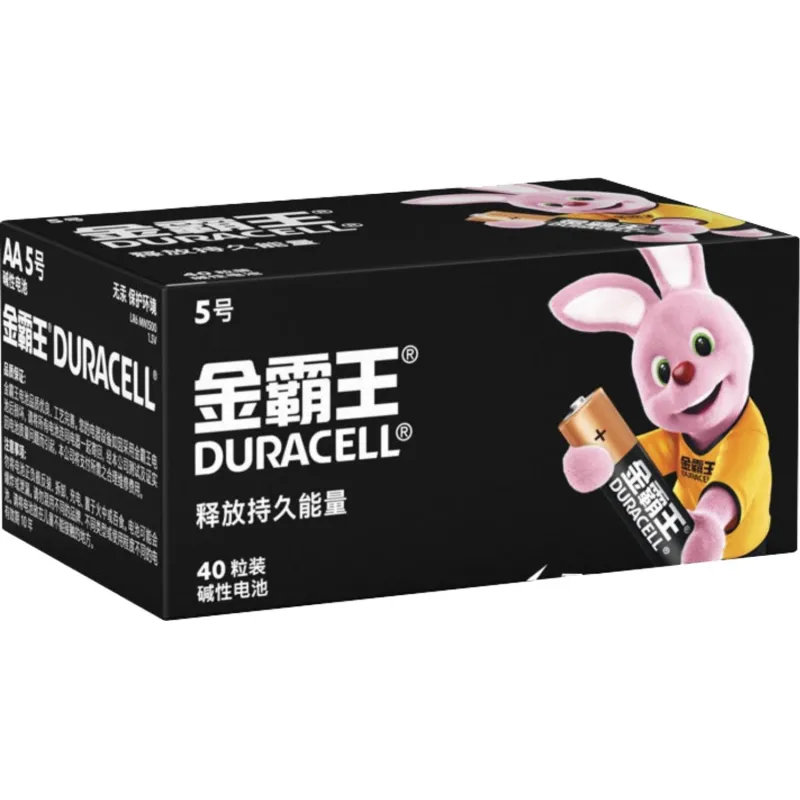 Батарейка AA пальчиковая Duracell (40 штук в упаковке)