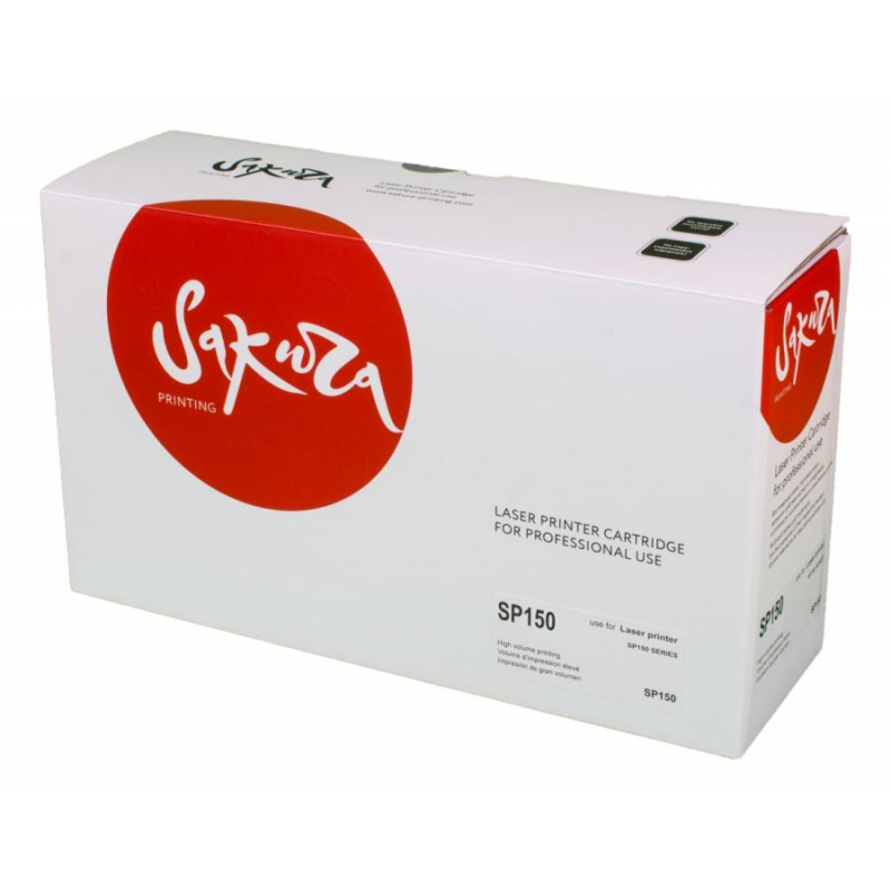 Картридж лазерный Sakura SP150HE (408010) чер. пов.емк. для Ricoh SP 150