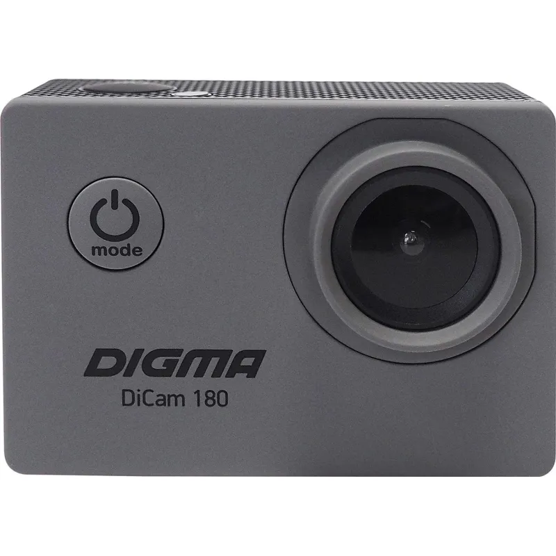 Экшн-камера Digma DiCam 180 серый