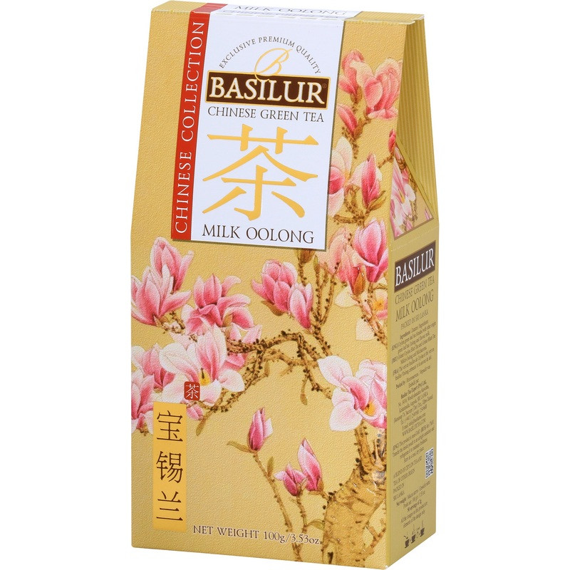 Чай Basilur Китайский чай молочный улун 100 г х24 картон 71758-00/71696-00