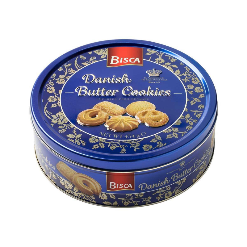 Печенье BISCA Butter Cookies 26% сливочного масла 454г