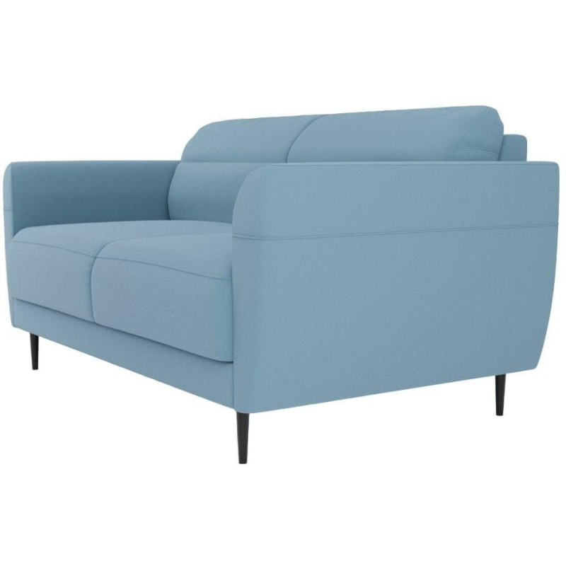 Диван _ХД Finsoffa МОНАКО Lounge 2-М. тк.вел.Teddy 924 серо-голубой