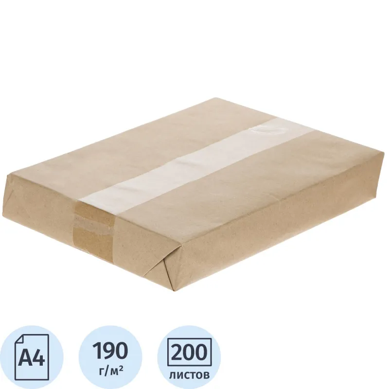 Ватман №1 School А4 200л 180гр., уп.крафт