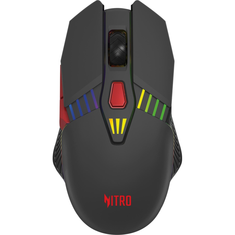 Мышь компьютерная Acer Nitro OMR305 черн. оптичес.3200dpi/6but BT/Radio USB