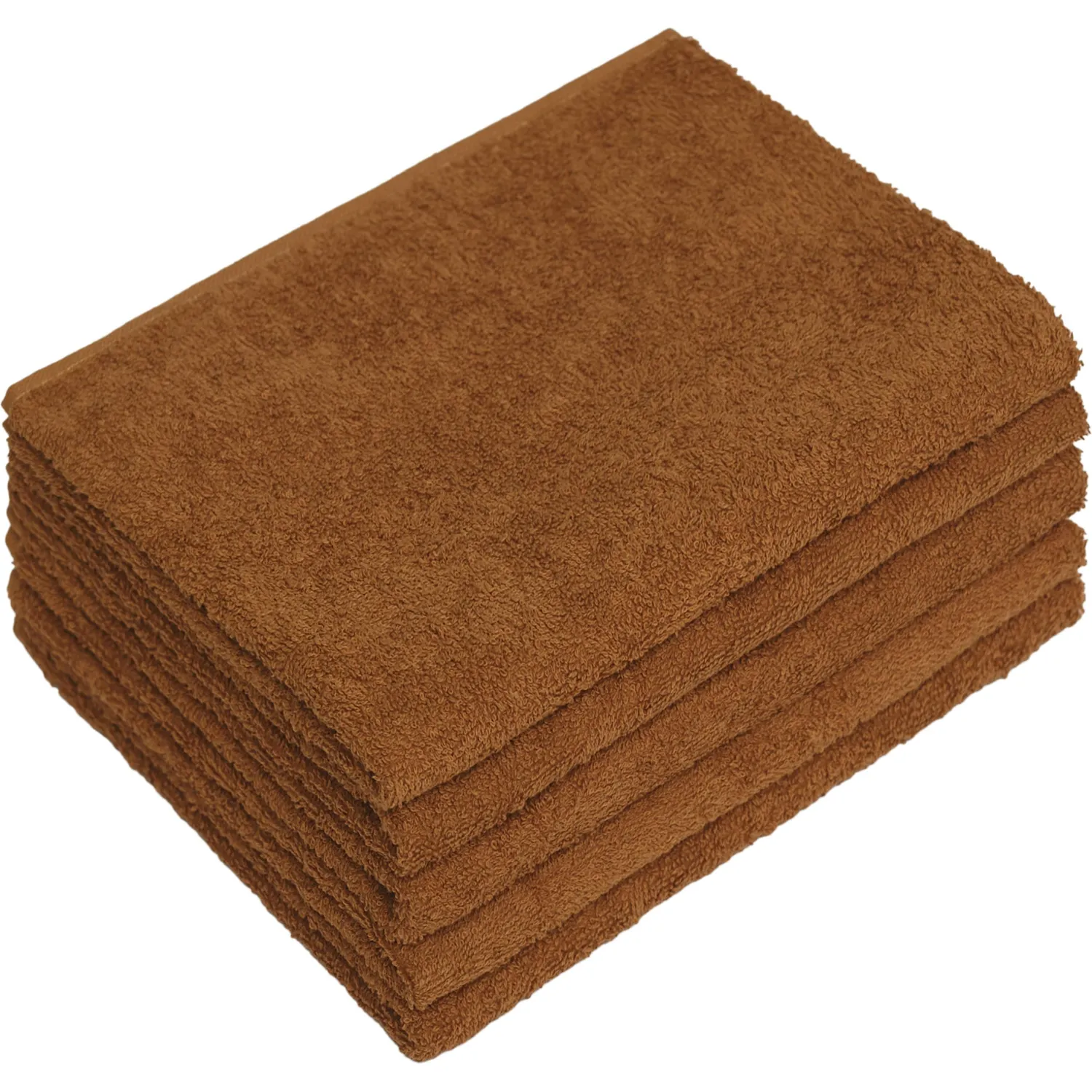 Набор полотенец махровых 5 штук в упаковке 50x90 см 440 г/кв.м бежевые