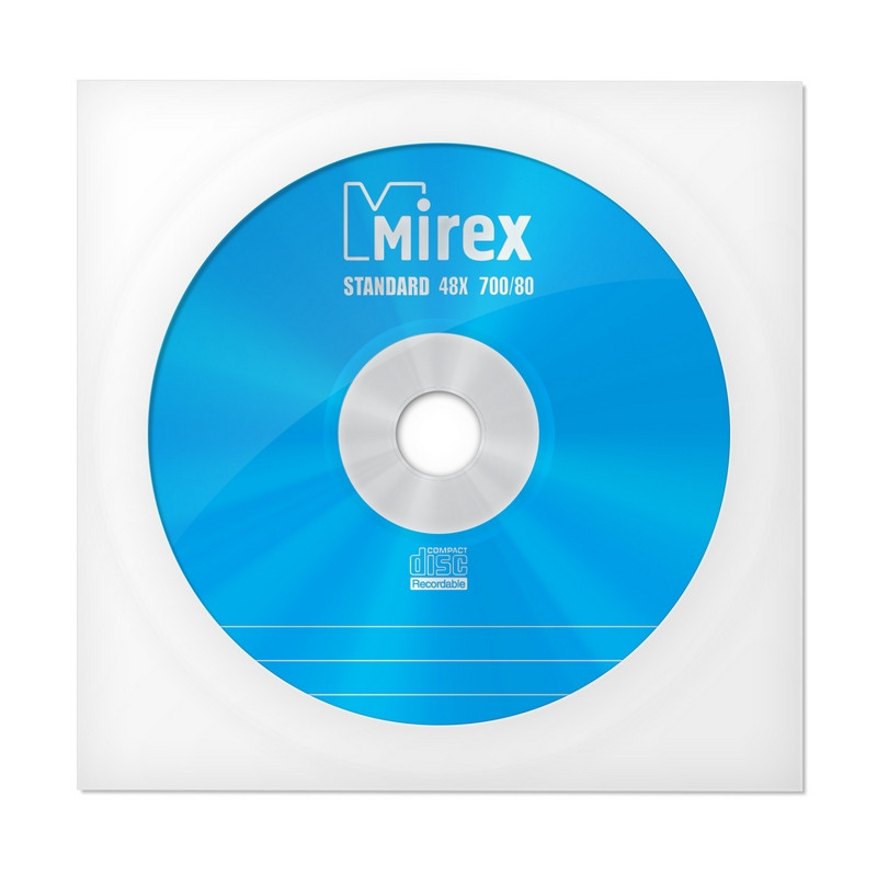 Диск Mirex CD-R Standart 48x UL120051A8C