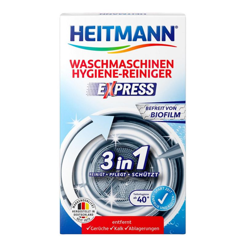 Очиститель для стиральных машин Heitmann Hygiene-Reiniger Express 250гр