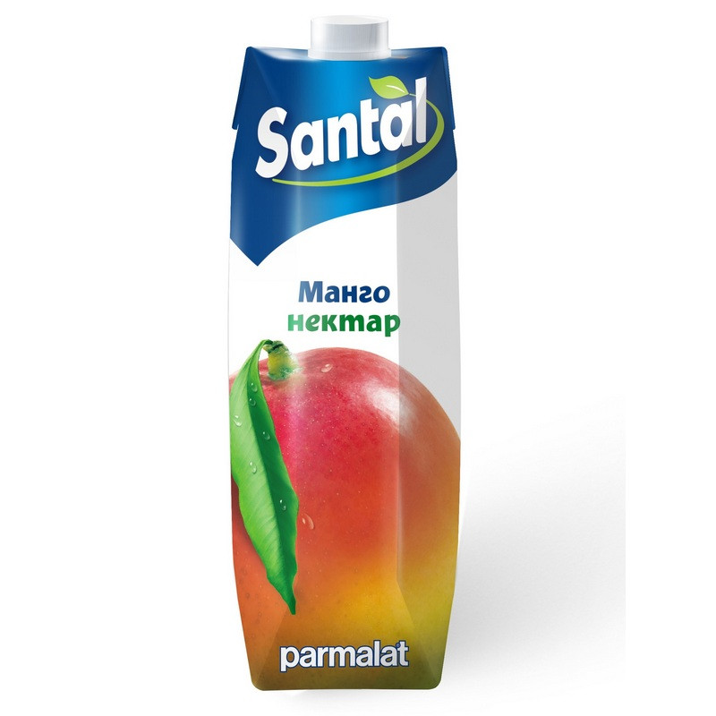 Нектар Santal манго 1 л. т/пак шт.