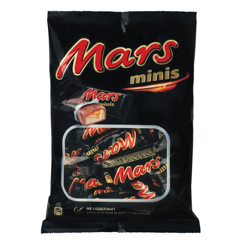 Шоколадные батончики MARS «Minis», 182 г,