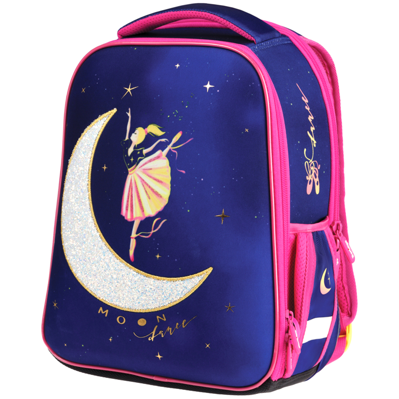 Ранец Berlingo Expert Mini "Moon dance" 36*27*14см, 2 отделения, 2 кармана, анатомическая спинка, ме