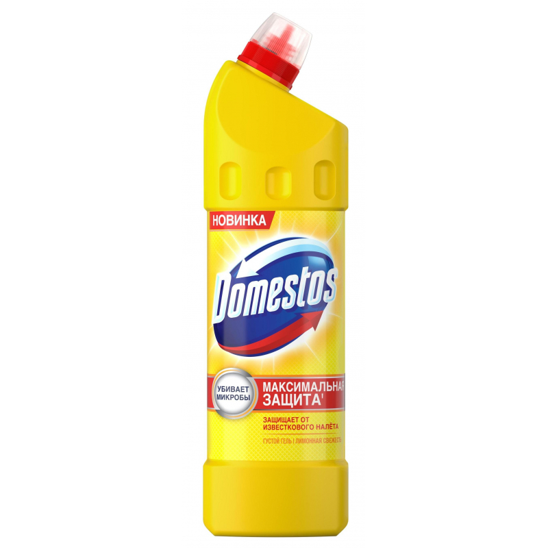 Средство для сантехники DOMESTOS универсальное Лимонная свежесть 1л.