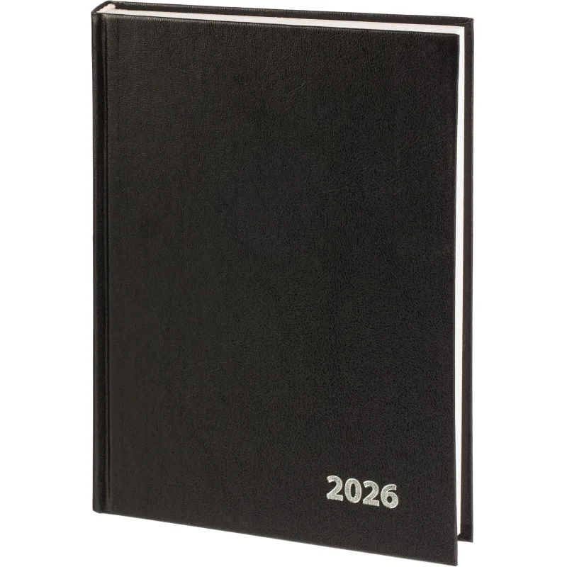 Ежедневник датированный 2026 Выбор есть, А5, 160л, бумвинил, черный