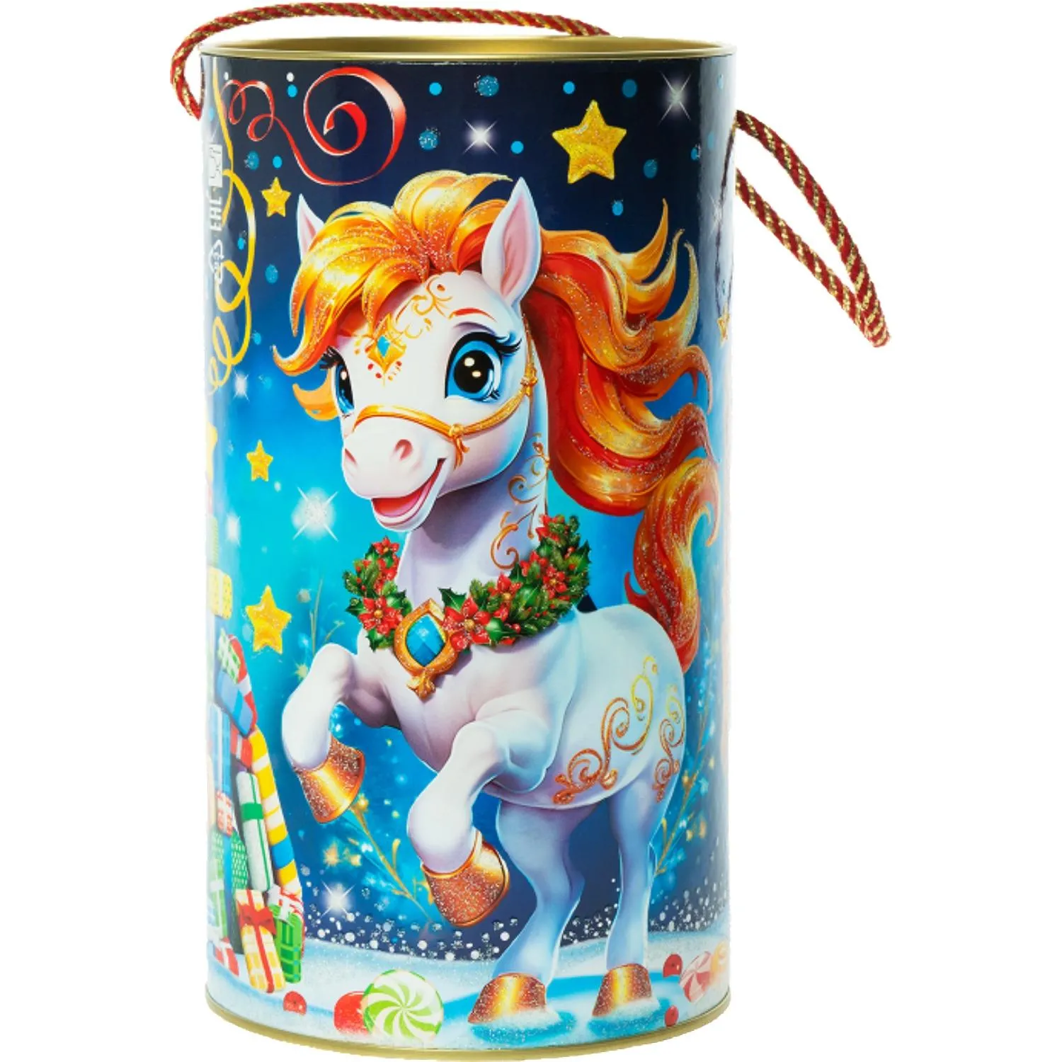 Новогодний сладкий подарок Сказка Туба 1000 грамм, K012