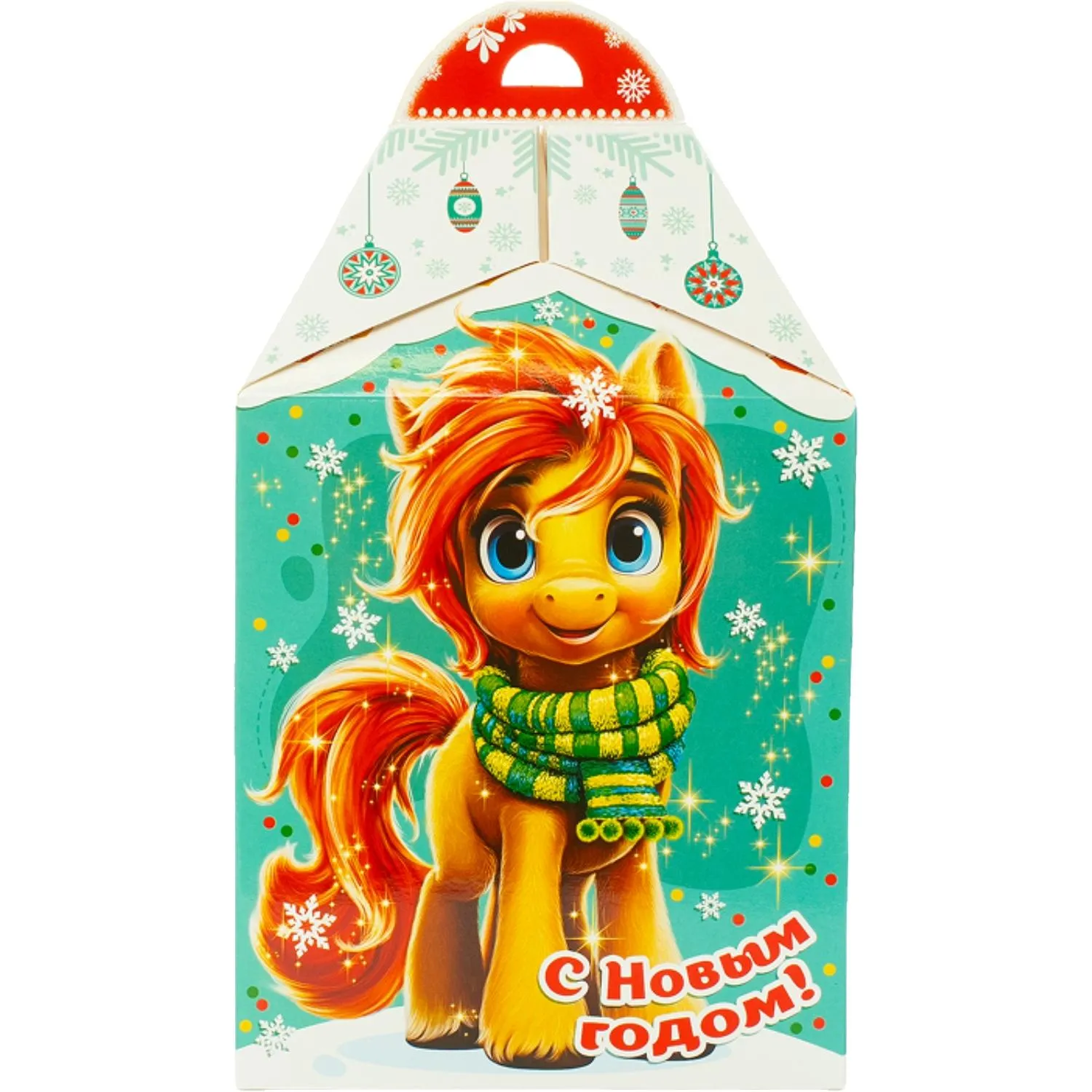 Новогодний сладкий подарок Восторг Картон 700 грамм, K072