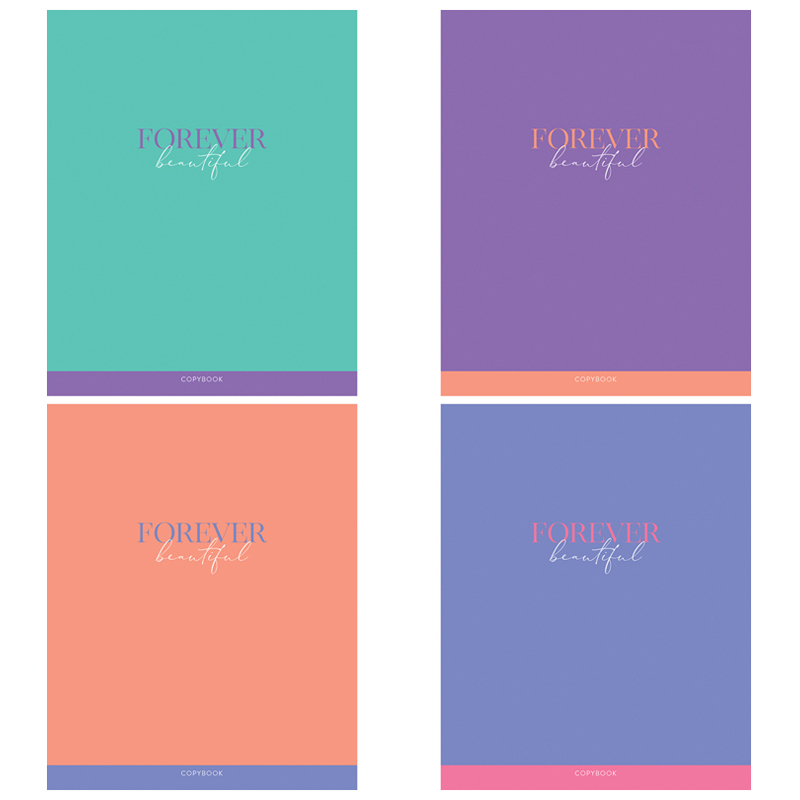 Тетрадь 48л., А5, линия ArtSpace "Моноколор. Forever beautiful"