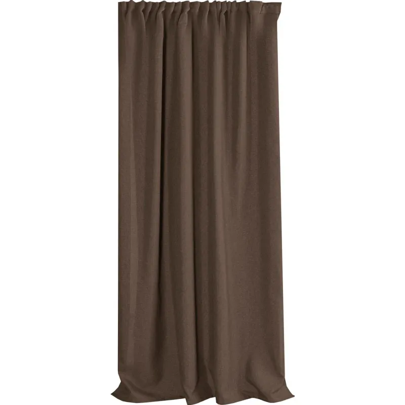 Штора Волшебная Ночь, Рогожка 165х270 см Шоколад 767272
