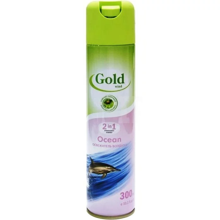 Освежитель воздуха GOLD WIND OCEAN 300мл