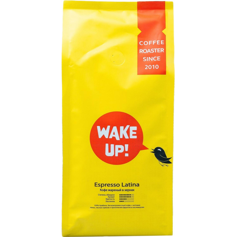 Кофе в зернах WakeUp Espresso Latina, 1кг