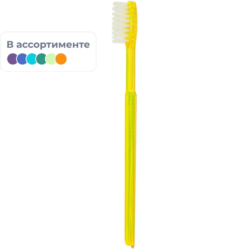 Зубная щетка Sherbet с нанесенной зубной пастой средняя жесткость