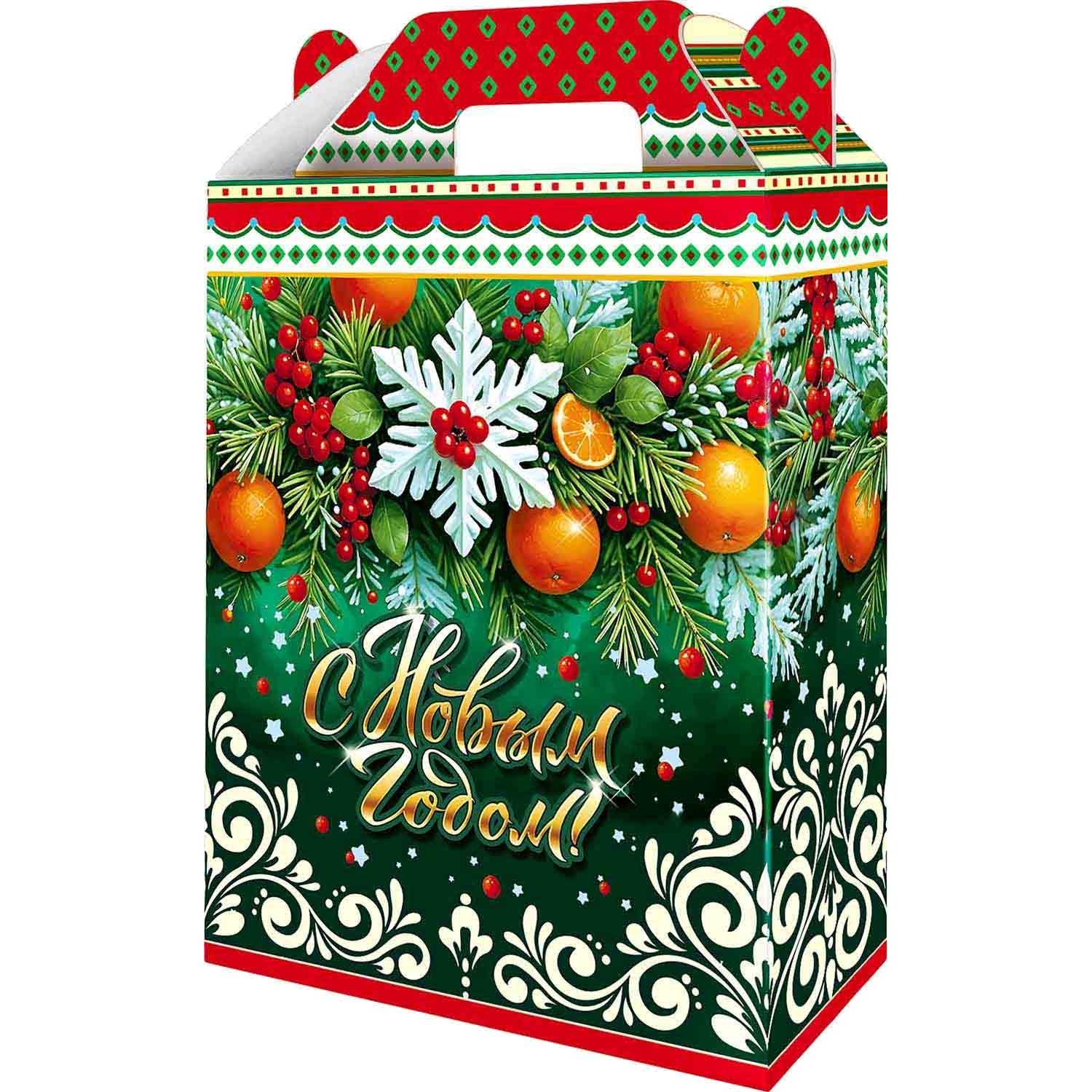 Новогодний сладкий подарок 'Зимнее чудо' 1000 грамм, А25121