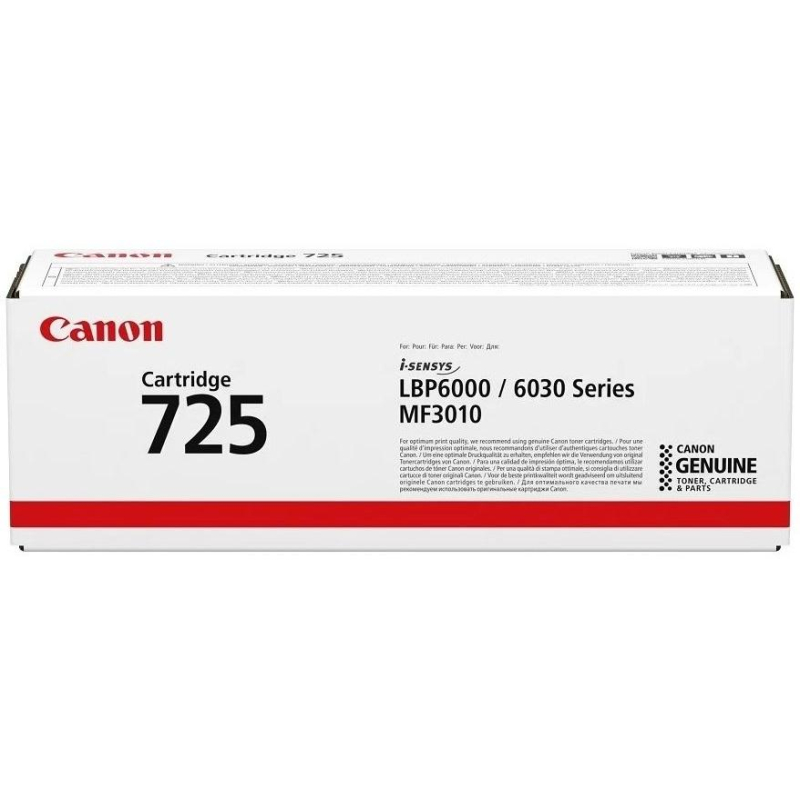 Картридж лазерный Canon Cartridge 725 (3484B002/3484B005) чер. для LBP-6000