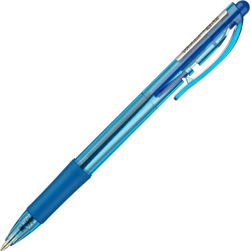 Ручка шариковая PENTEL BK417-С автомат рез.манж.синий ст. 0,3мм Япония