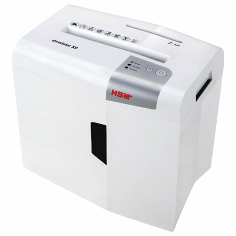 Уничтожитель (шредер) HSM SHREDSTAR X8-4.5x30, 4 уровень секретности, 4,5x30 мм, 8 листов, 18 литров