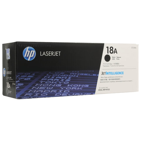 Картридж лазерный HP (CF218A) LaserJet Pro M132a/132fn/132fw/132nw/M104a/104w, №18A, оригинальный, 1
