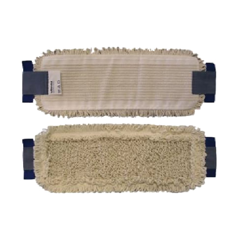 Насадка МОП плоская для швабры/держателя 40 см, уши (ТИП УВ), хлопок/полиэстер, VILEDA "УльтраСпидКо