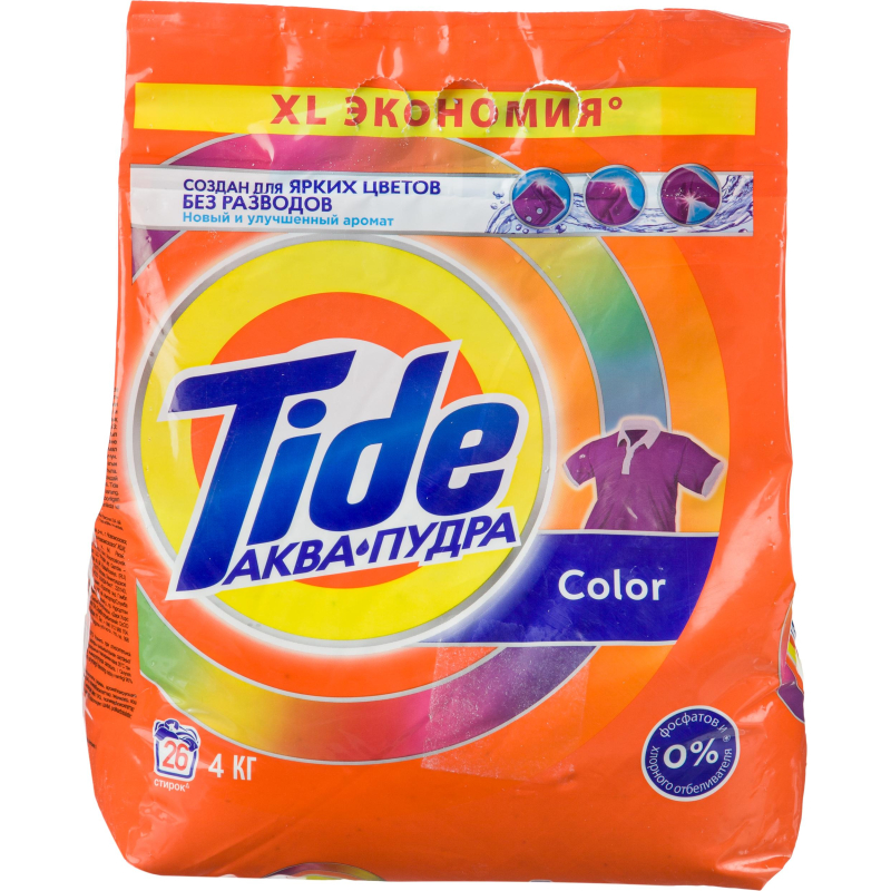 Порошок стиральный Tide автомат Color, 4кг