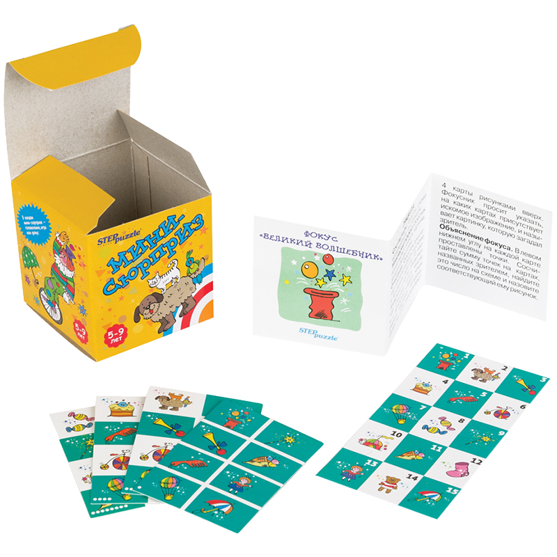 Игра настольная Step Puzzle "Мини-Сюрпризы", шоубокс, 24шт.